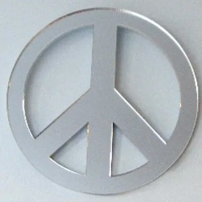 Peace Symbol Acrylic Mirror (Several Sizes Available) • $50.97