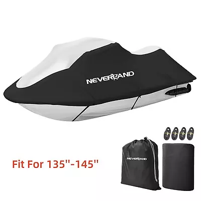 Jet Ski Trailerable Cover Rain Waterproof Protector 3.4m-3.7m For Sea-doo Yamaha • $52.99