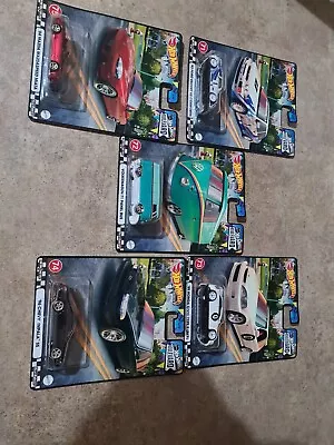  Hot Wheels Premium Boulevard Mix Q - 5 Card Complete Set • $59