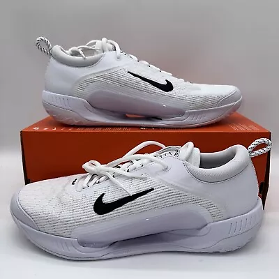 Nike Men's Zoom Court NXT HC Size 15 (DV3276 101) Trainer Sneaker Tennis White • $84.99