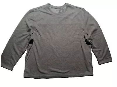 Van Heusen Traveler Sweater Grey Big And Tall Men's Size 2XL • $35.99