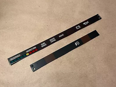 BMW E30 Instrument Cluster Graphics Strips MotoMeter VDO 9 LED 1984-12/1985 • $14.99