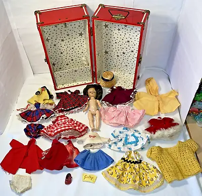 Ginger Cosmopolitan Doll Vogue Clothes Shoe Hat Trunk Lot Skating Mouseketeer + • $64.99