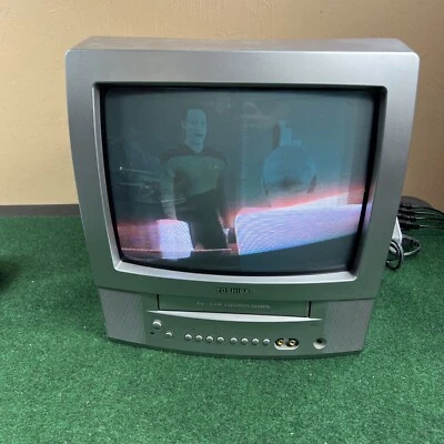 $165.71 • Buy Toshiba TV  VCR VHS Player 13  Retro Gaming Combo MV13P3 Tested No Remote