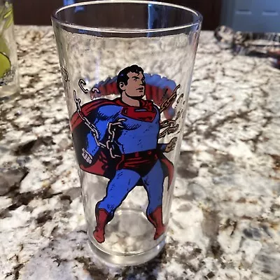 VTG • 1975 • Pepsi Collectors Series • DC Comics • Superman • Drinking Glass • $20