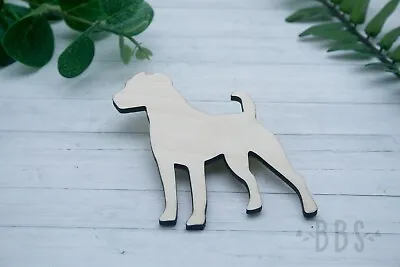 **PETS** Wooden Laser Cut Dog Breed - Flat Dog Breed Shape. • £1