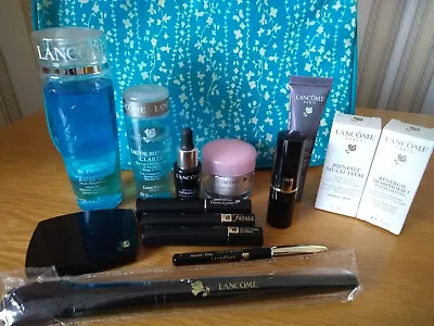 14 Lancome Items - Blusher - Makeup Brush + Makeup Bag - See Pics • £32.50