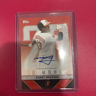 Manny Machado Autograph 10/10 • $10.50