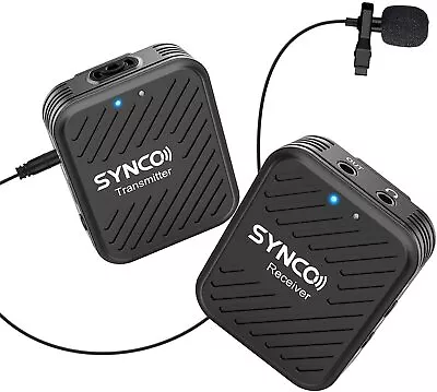 SYNCO G1(A1) Wireless Microphone System With Transmitter Receiver Kit For Camera • $39.99