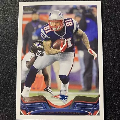 2013 Topps Aaron Hernandez #373 - New England Patriots • $1.99