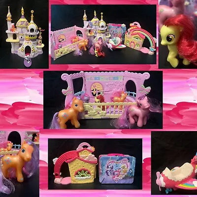 My Little Pony Friendship Canterlot Castle Rainbow 🌈 House Lot  Apple Bloom • $85