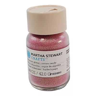 Martha Stewart Crafts Glitter Pink Cotton Candy Glitter 1.48 Oz Bottle • $7.95