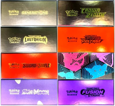 $13 • Buy Pokémon Card Storage Box Empty Elite Trainer Box ETB Pick Your Set