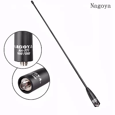 Nagoya NA771 Soft Antenna 38cm Whip VHF/UHF For BaoFeng TYT Kenwood Icom Radio • $14.99