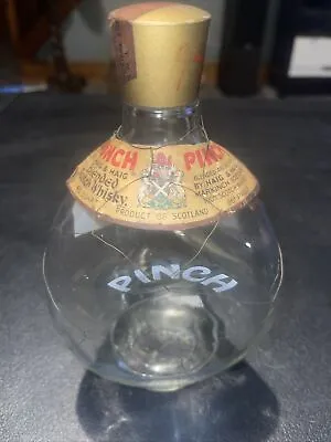 PINCH HAIG & HAIG Blended Scotch Whiskey Bottle 9” High Used Condition • $42.95