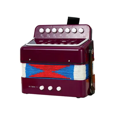  7- 2-bass Accordion ABS Material Musical Instrument For Beginners F3K2 • $40.09