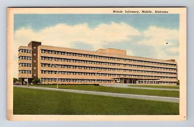 Mobile AL-Alabama Mobile Infirmary Antique Vintage Postcard • $7.99