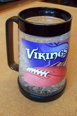 Minnesota Vikings Freezer Mug NFL Pint No Cracks Chips Leaks  • $22