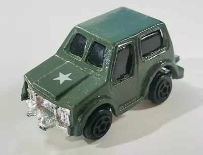 Unbranded Ford GP Army Military Jeep Green Car Diecast Plastic 1/64 VHTF MINT • $4.99