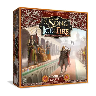 CMON A Song Of Ice And Fire Miniatures Game Martell Starter Box CMN SIF007 • $98.99