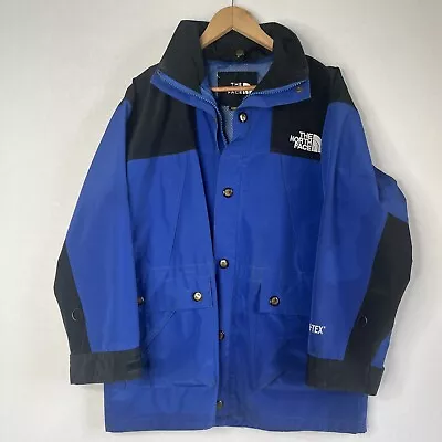 The North Face Gore-Tex Combination Winter Skiing Jacket Vintage Blue Vintage • $174.99