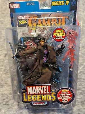 Toybiz Marvel Legends Gambit Series 4 Iv New In Box Action Figure Nib Xmen • $35