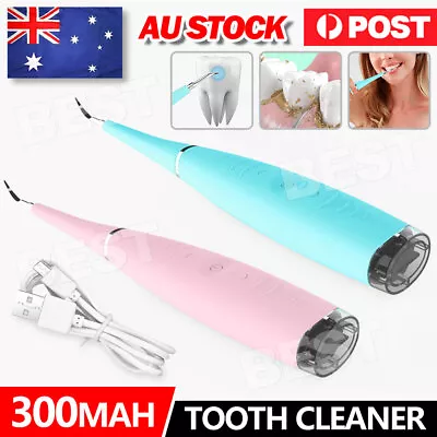 Ultrasonic Tooth Cleaner Electric Dental Scaler Tartar Plaque Calculus Remover • $13.85