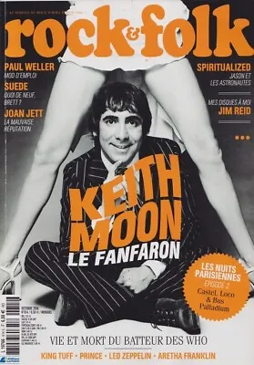 French Rock & Folk Magazine - Keith Moon - Paul Weller - Oct 2018 -n614 • £12.86