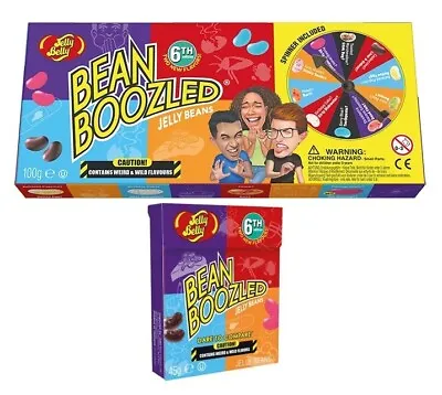 Jelly Belly Bean Boozled 6th Edition 100g With Spinner Set And 45g Refill Pack • $44.67