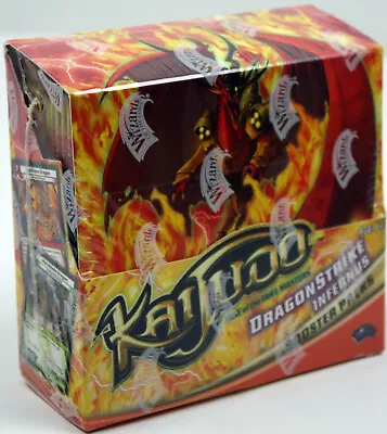 NEW Kaijudo Dragonstrike Infernus BOOSTER BOX Sealed TCG CCG WOTC MONSTER GAME • $257.99