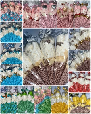 £1.50 • Buy Filled Sweet Cones Party Bag Favour Baby Shower Birthday Wedding Christening