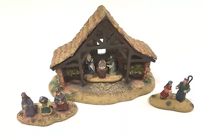 The Hawthorne Miniature Nativity 1994 ~ 4 Piece Set  • $22.99