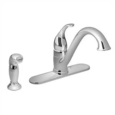 Moen 67840 Camerist High-Arc Kitchen Faucet With Side Spray Chrome • $79.99