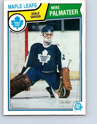Vintage Hockey Card Opc 1983 Toronto Maple Leafs Goalie Mike Palmateer  No96 • $2.90