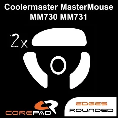 Corepad Skatez Cooler Master MasterMouse MM730 MM731 Mouse Feet PTFE Teflon • $12.99