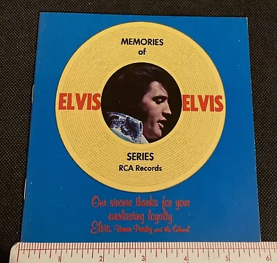 Elvis Presley RCA Promotional Booklet 16 Pages 1970's • $7.95