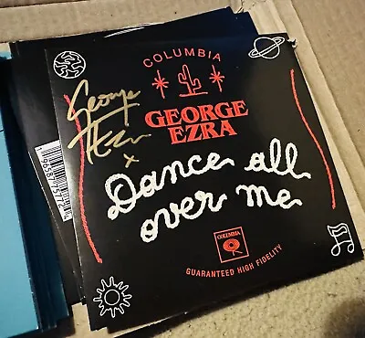 George Ezra Dance All Over Me Signed Cd Single Sold Out Limited Edition • $4.98