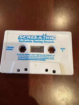 Scalextric Authentic Racing Sounds Cassette -1989 Hornby-WORKING • £9.95