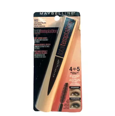 Maybelline Total Temptation Mascara(0.27fl/8.25ml)You Pick!!!New As Seen In Pics • $7.95