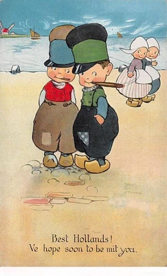 £15 • Buy Mabel Lucie Attwell Best Hollands Artist Postcard - Rare As Rare