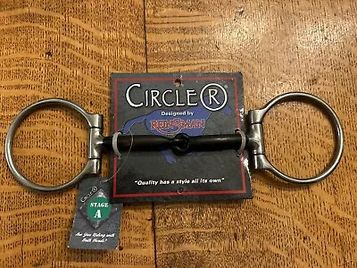 Offset Dee 7/16ths Loose Ring Sweet Iron Snaffle 5” • $27