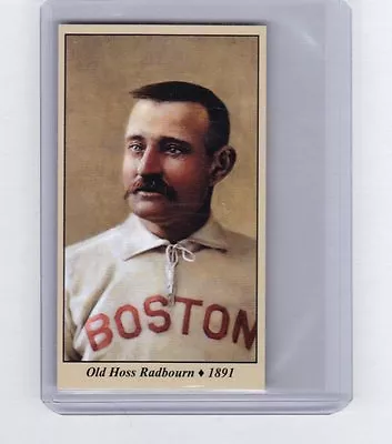 Old Hoss Radbourne Boston Reds Players League Tobacco Road #3 / NM+ Cond • $5.95