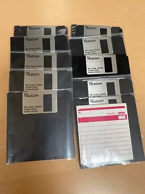 10 Pack BT MFD-2HD Double Density Floppy Disks  3 1/2 Inch 3.5  NEW SEALED • £12.50