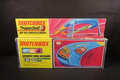 Matchbox Superfast Ta-3 Rattlesnake Bend Track & Sf-23 Trestle Pack 99%mib! • £30