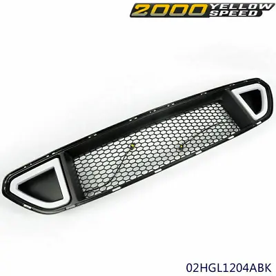 Fit For 2015-17 Ford Mustang US Front Bumper Mesh Grille Grill W/ LED DRL Lights • $45.22