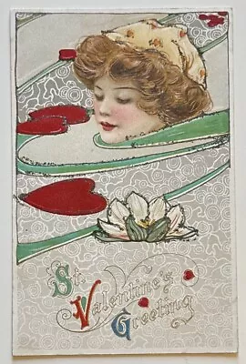 Vintage Samuel Schmucker Artist Postcard PC.  Valentines Day. Winsch Back • $7