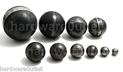 HOLLOW SPHERE Cannon Balls - 2.5mm Thick 10 Sizes Weld On Wrought Iron Fittings • £1.10