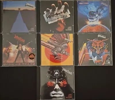 Judas Priest 7 CD Lot Clean! Ram It Down Defenders British Screaming Hell Point • $59.88