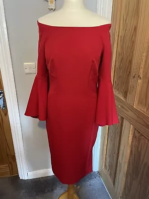 Coast Red Dresssize 12 • £10