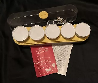 Vintage Salton Yogurt Maker GM-5 Automatic Thermostat Controlled Cooker • $24.99